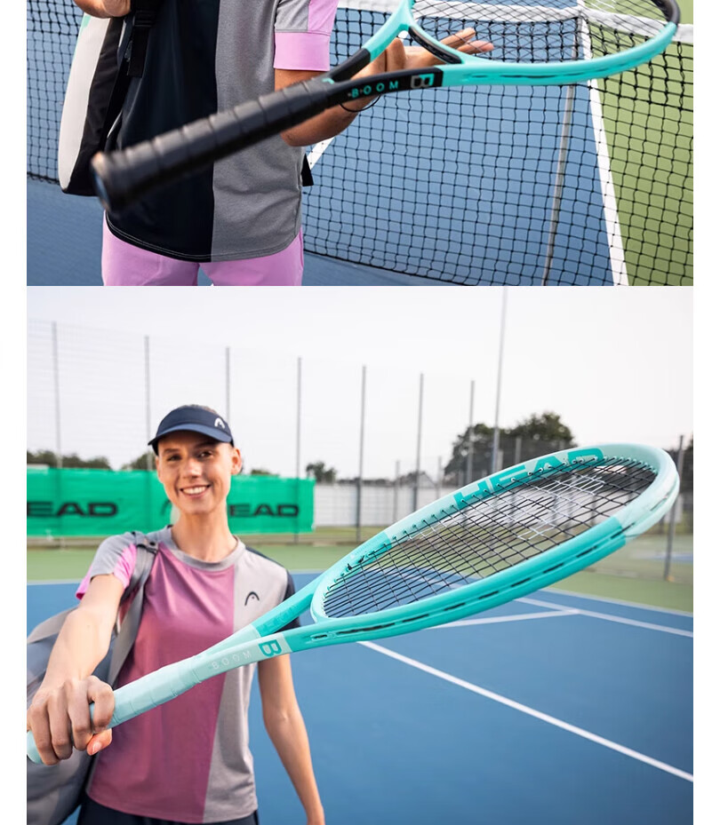 HEAD Tennis Racket BOOM, New Professional Model Goff L3, Carbon Fiber Full Carbon Adult Racket PRO, Pre-Strung 13