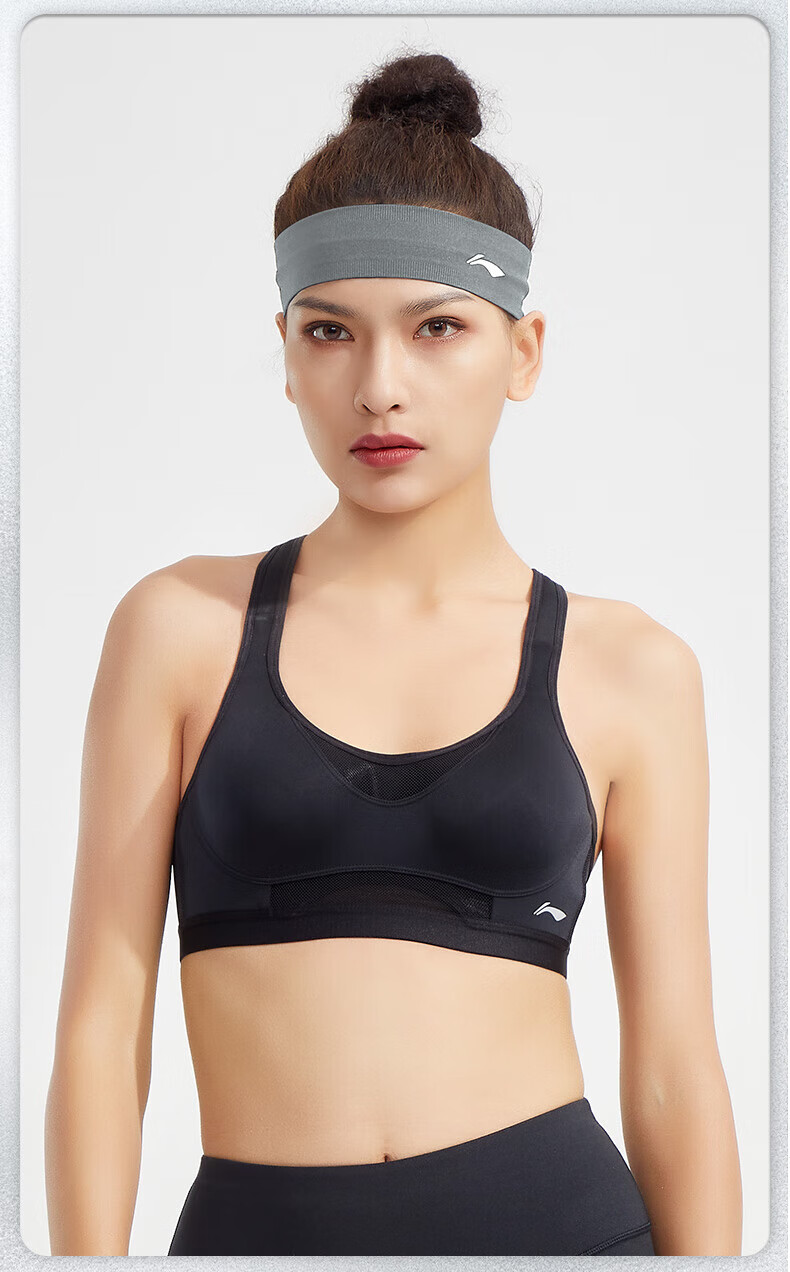 Li-Ning Sports Headband for Men And Women, Sweat-Absorbing Running Headband, Basketball Sweat-Stopping Band, Fitness Running Sweat-Guiding Headband, Trendy Headband 18