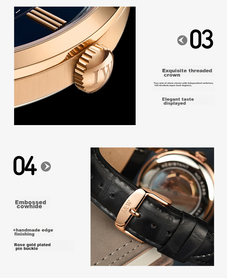 Aiwochi Swiss IW Men's Watch, Fully Automatic Mechanical Watch, 2026 New Model, Official Authentic Luxury Brand, Top Te 9