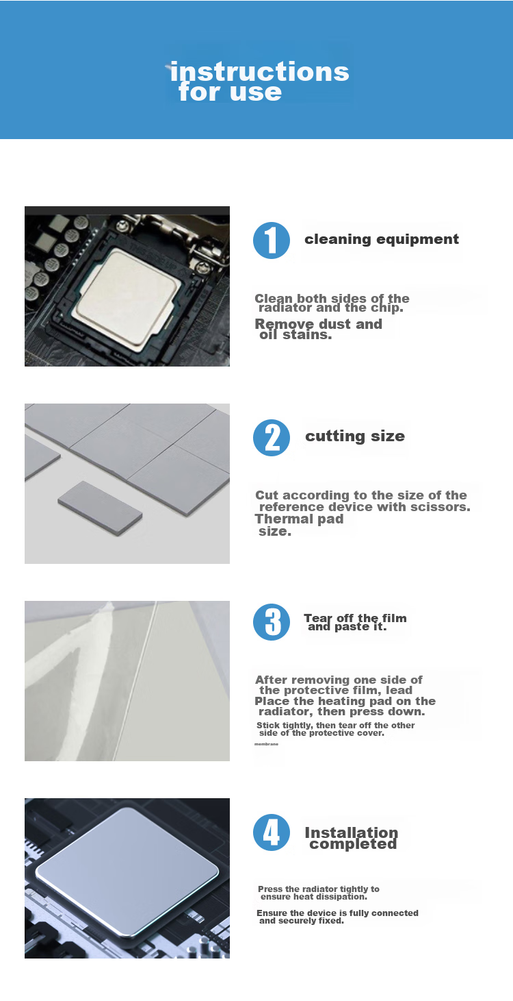 NVV Thermal Pad, 100 Pieces, Silicone Grease Pad, Heat Dissipation Sticker, Solid State Drive Graphics Card Memory North Bridge Cooling Pad, TC-100Z 9