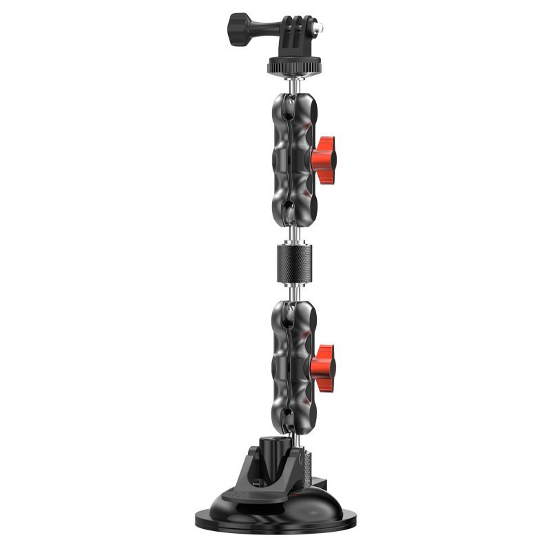 SUREWO Action Camera Suction Cup Mount for Action5Pro/6/4, Car Mount for GoPro13, Mount for Acepro2 Wedding Car, Osmo Nano Follow-Up Car Shooting Accessory