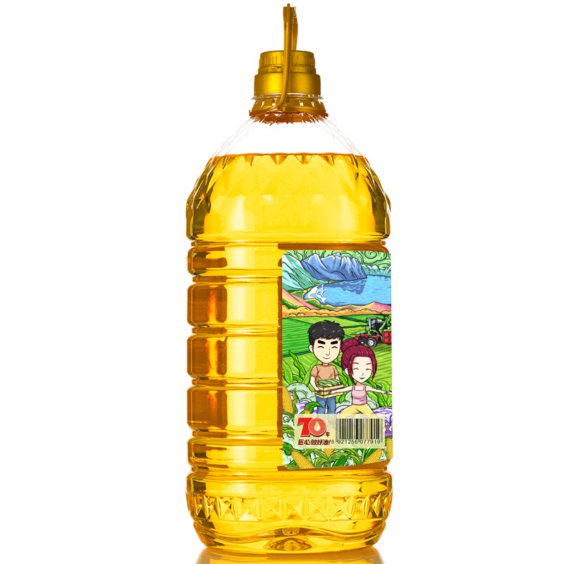 葵王鲜榨玉米胚芽油6.18L 桶装食用油 非转基因 绿色食品 含植物甾醇