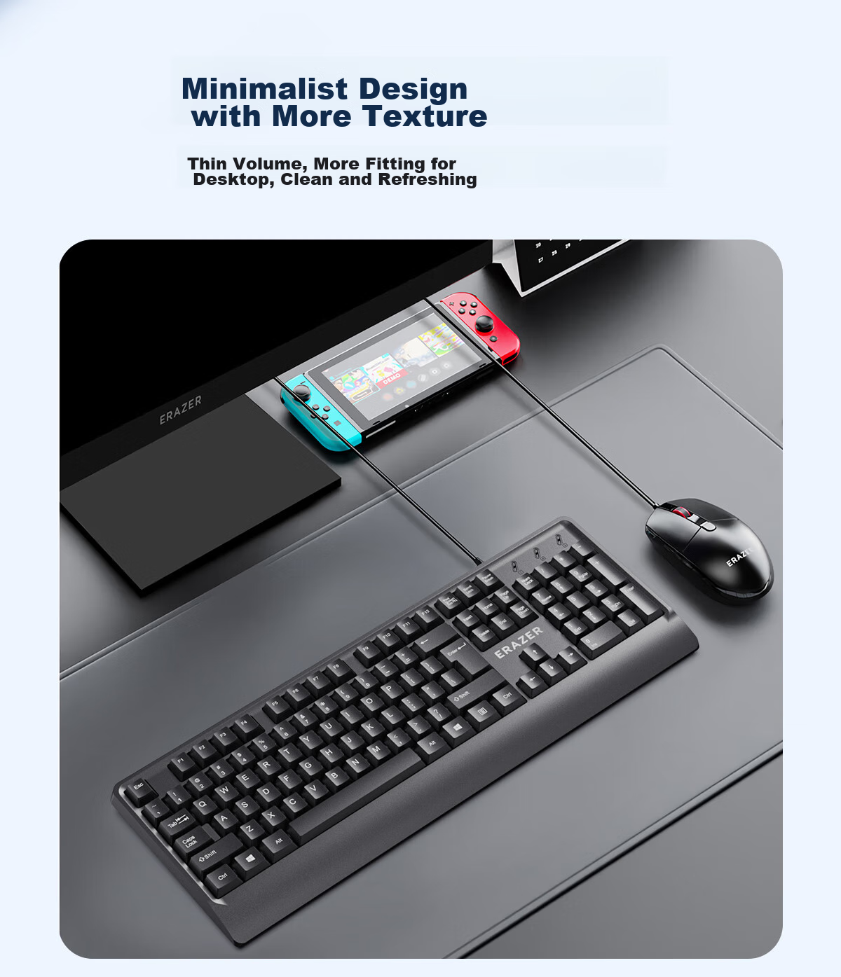 Lenovo Invests in Brand Yinengzhe Wireless Keyboard And Mouse Set, Quiet Keyboard And Mouse, Suitable for Desktop/XiaoXin, Gift for Women, Wireless Keyboard And Mouse, Rainbow Star Wish KN520 8
