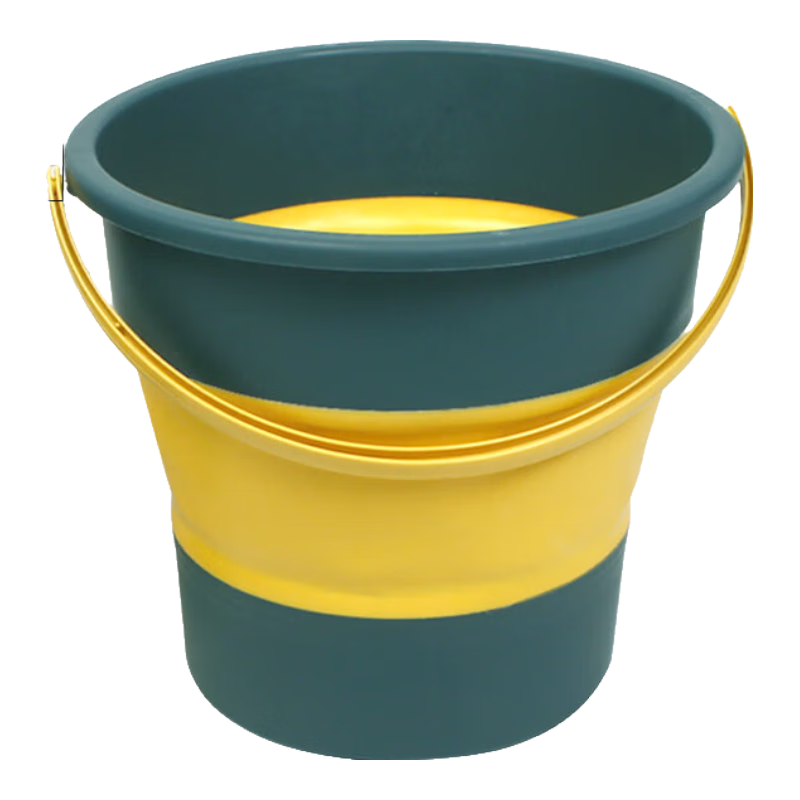 Fuaijia 16.8L Large Foldable Water Bucket, Car-Mounted Outdoor Water Storage Bucket, Fishing Bucket, Car Wash Bucket, Foot Washing Bucket, Blue