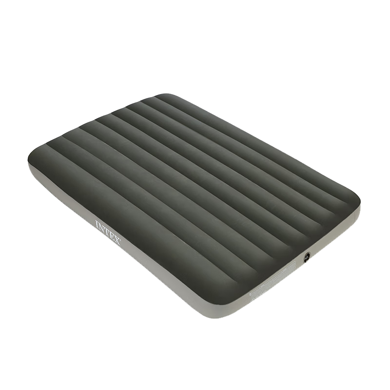 INTEX Single Large Inflatable Mattress, Outdoor Moisture-Proof Mat, Accompanying Care Folding Bed, Car Bed 64107N