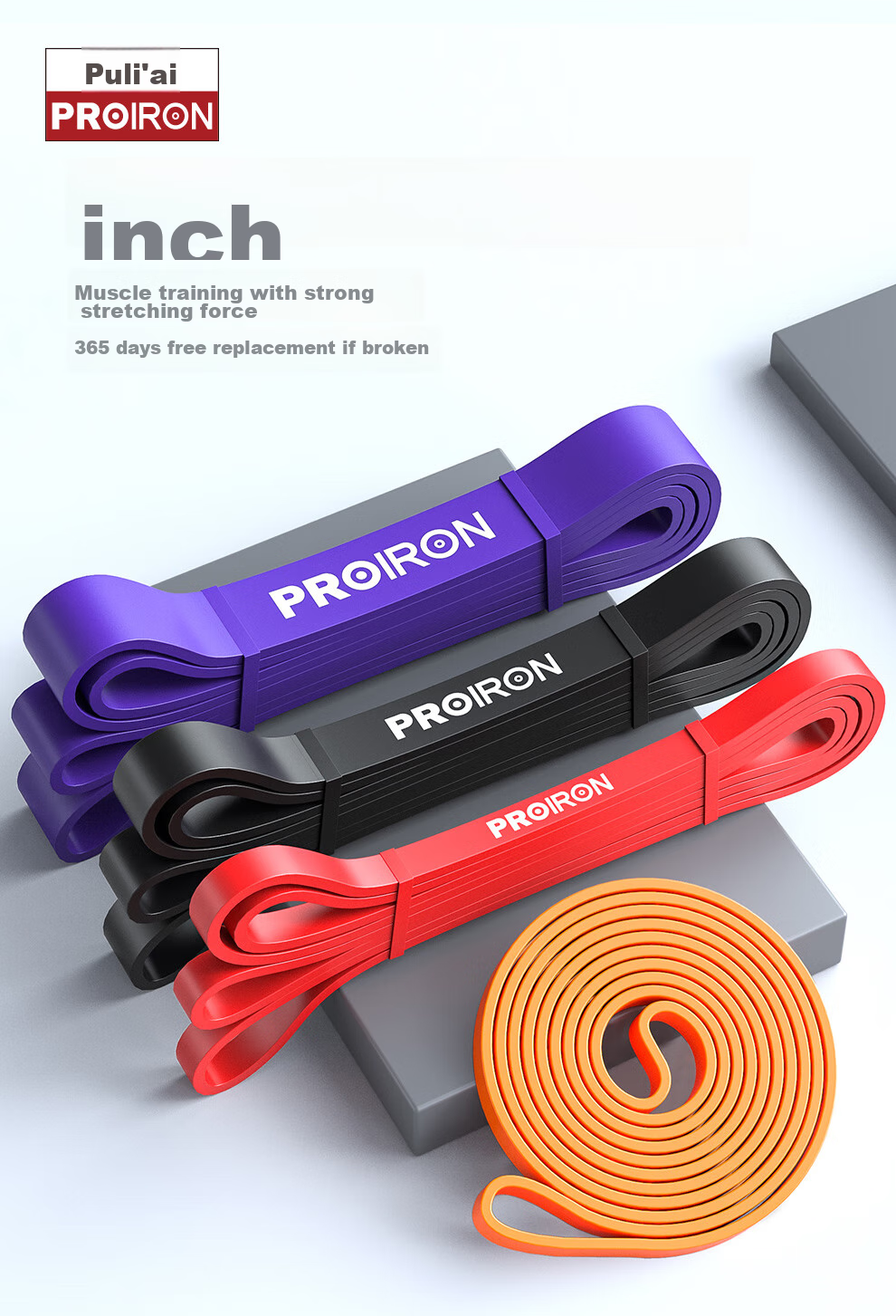 PROIRON Pull-Aid Elastic Resistance Band Pull-Up Assist Equipment for Home Gym, Door Anchor Fixation Device 1