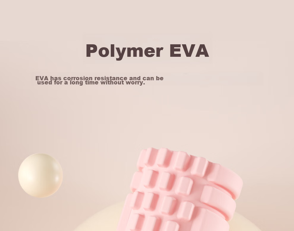 PROIRON Puli'ai Yoga Column Foam Roller Muscle Relaxation Solid Massage Stick Calf Roller for Beginners, Pink 14