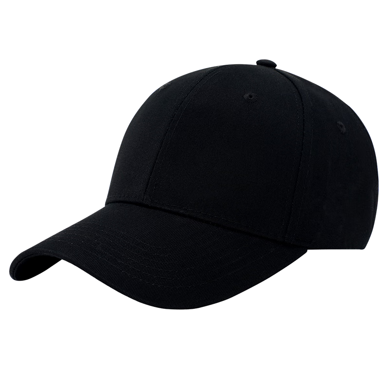 JEEP Men's Baseball Cap Fashion Trendy Duckbill Hat Unisex Couple Casual Outdoor Sports Brand Hat A0601 Black