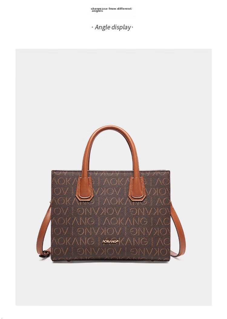 Aokang Women's Handbag, 2026 New Trendy Retro High-End Tote Bag, Light Luxury Crossbody Shoulder Bag, Birthday Gift for Mom Or Wife 19