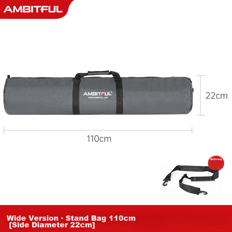 AMBITFUL Zhijie 110cm Photography Bag Tripod Bag Flash Kit Box Bag Photography Studio Large Medium Small Portable Storage Bag Thickened Handbag Light Stand Bag Outdoor Portable Case