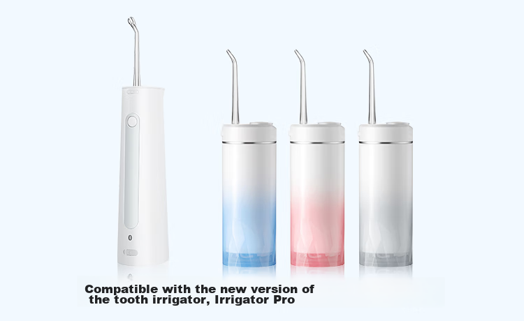 Hongmengzhixuan Li Bobe Smart Oral Irrigator, Standard Spray Nozzle 2-Pack, Compatible with Oral Irrigators/oral Irrigator Pro 2