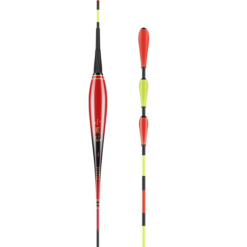 Xiaofengxian Luminous Fishing Float with Bite Indicator, Color-Changing, Eye-Catching, Thickened Hammer Head, Near-Sighted, for Elderly, Carp Fishing Float with Night Glow for Carp And Grass Carp, Electronic Float