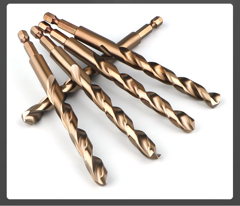 Hongqishi Hexagonal Shank Twist Drill High-Speed Steel Fully Ground Drill Bit for Metal And Stainless Steel, Specialized Hole Drilling Bit for Electric Drill 13