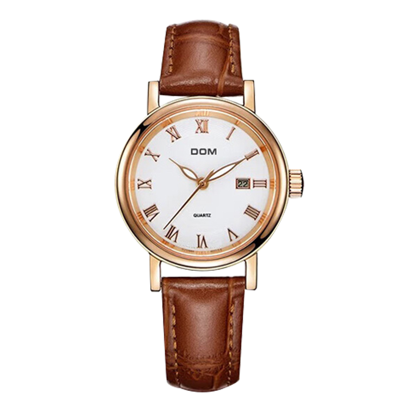 DOM New Brand Watch for Women, Top Ten Famous Watches, Mechanical And Quartz Style, Birthday Gift for Teenagers And Young Wome