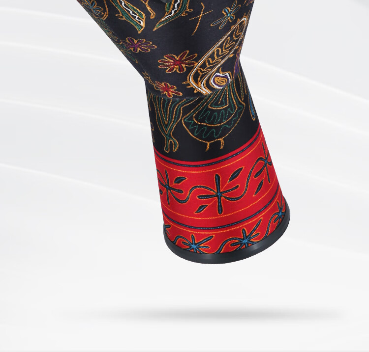 MOSEN 10-Inch Professional African Drum, Carbon Fiber Material Lijiang Hand Drum, Adjustable Tuning Fashion Style Starry Sky Patter 13