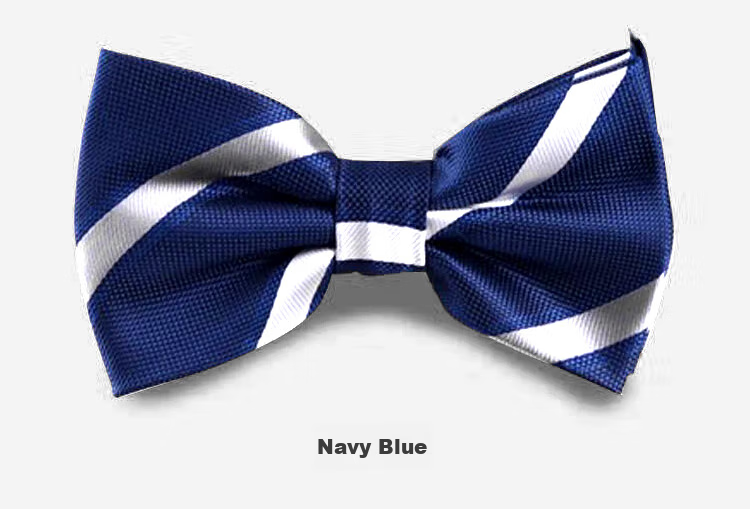 GLO-STORY Men's Bow Tie, Wedding Groom Groomsman Banquet Party Formal Wear Business Gentleman Double-Layer Bow Tie MLD824069 5