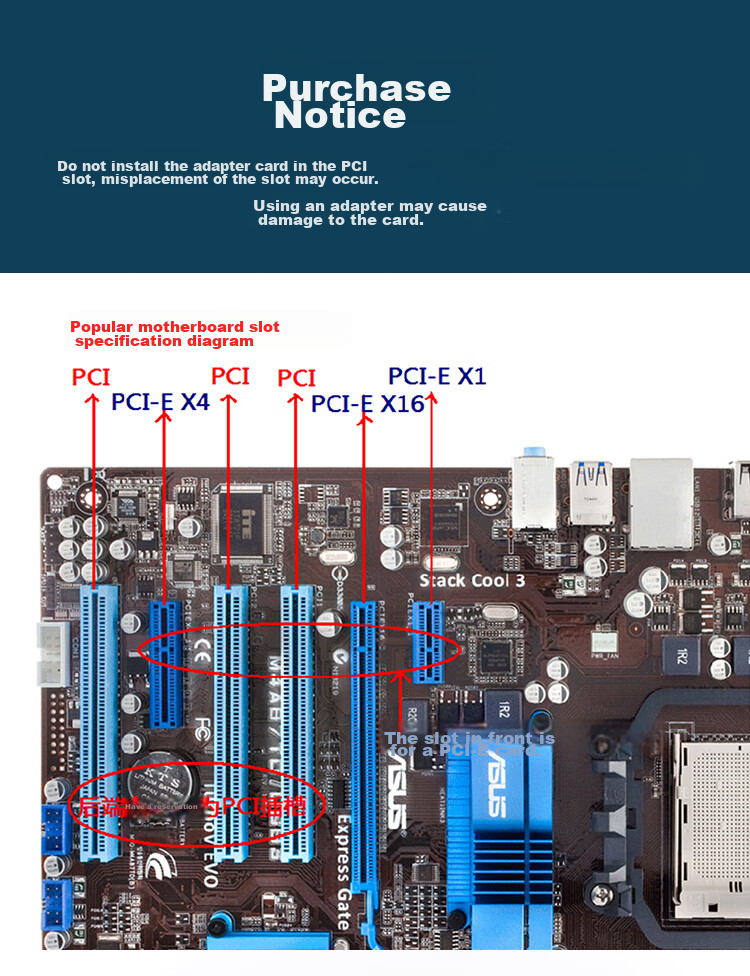 EB-LINK PCI-E X1 to X16 Graphics Card Extension Cable, PCIe 1X to 16X Adapter Cable, Expansion Card, Large 6P Power Supply, Stable Flagship Versio 1