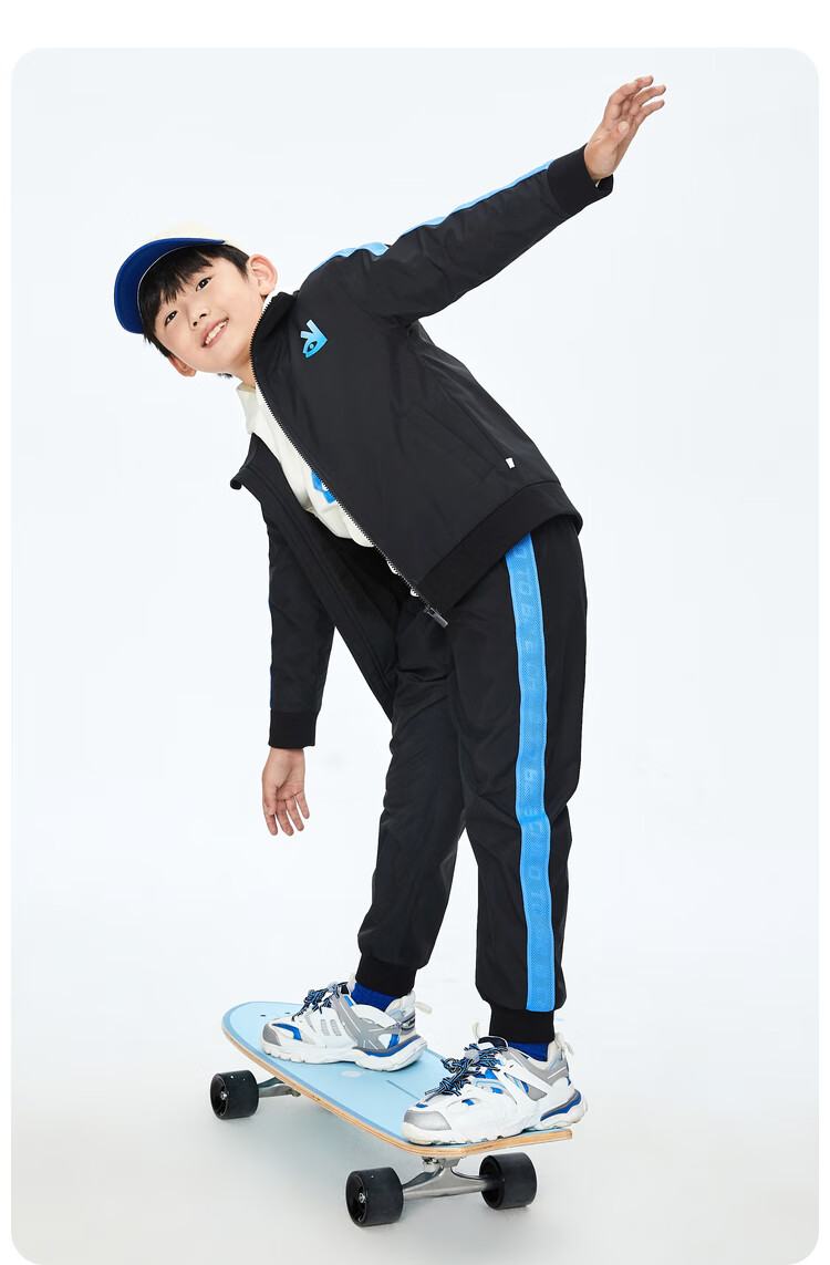Annil Boys' Jacket for Autumn, Coffee Apricot Color, Size 160 5