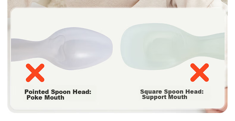 Shixi Newborn Silicone Soft Spoon, Fruit Puree And Rice Paste Spoon, Baby Water And Milk Feeding Spoon, Complementary Food Spoon, Children's Tableware 12