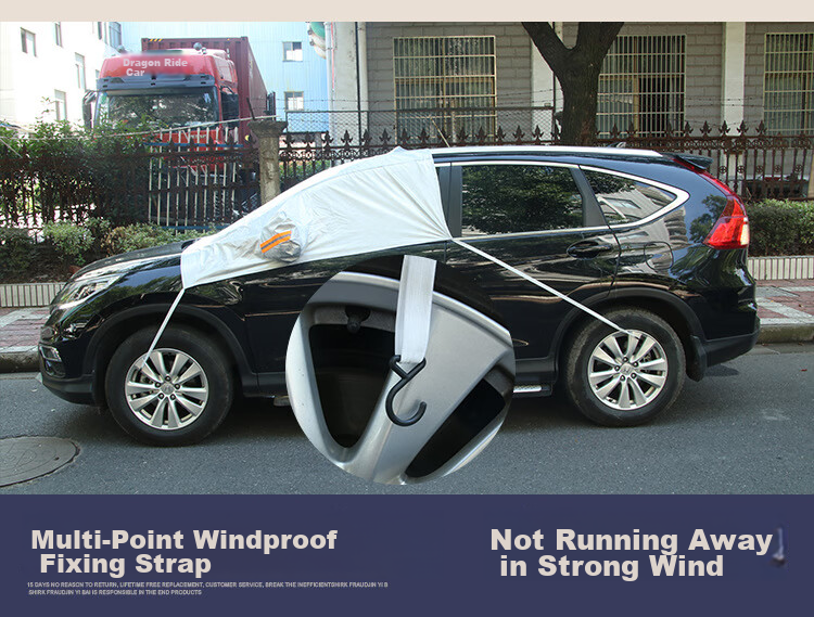 Yueyebing Car Sunshade/snow Shield Sun Visor, Window Sunshade, Front Windshield Sunshade, Snow Shield 11