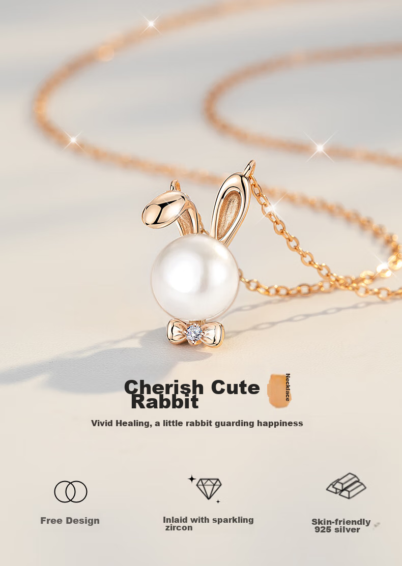 Qlady New Year Red Waving Horse Necklace for Women, Elegant And Sophisticated Collarbone Chain with Small Horse Pendant, Zodiac Year Birthday Gift 2