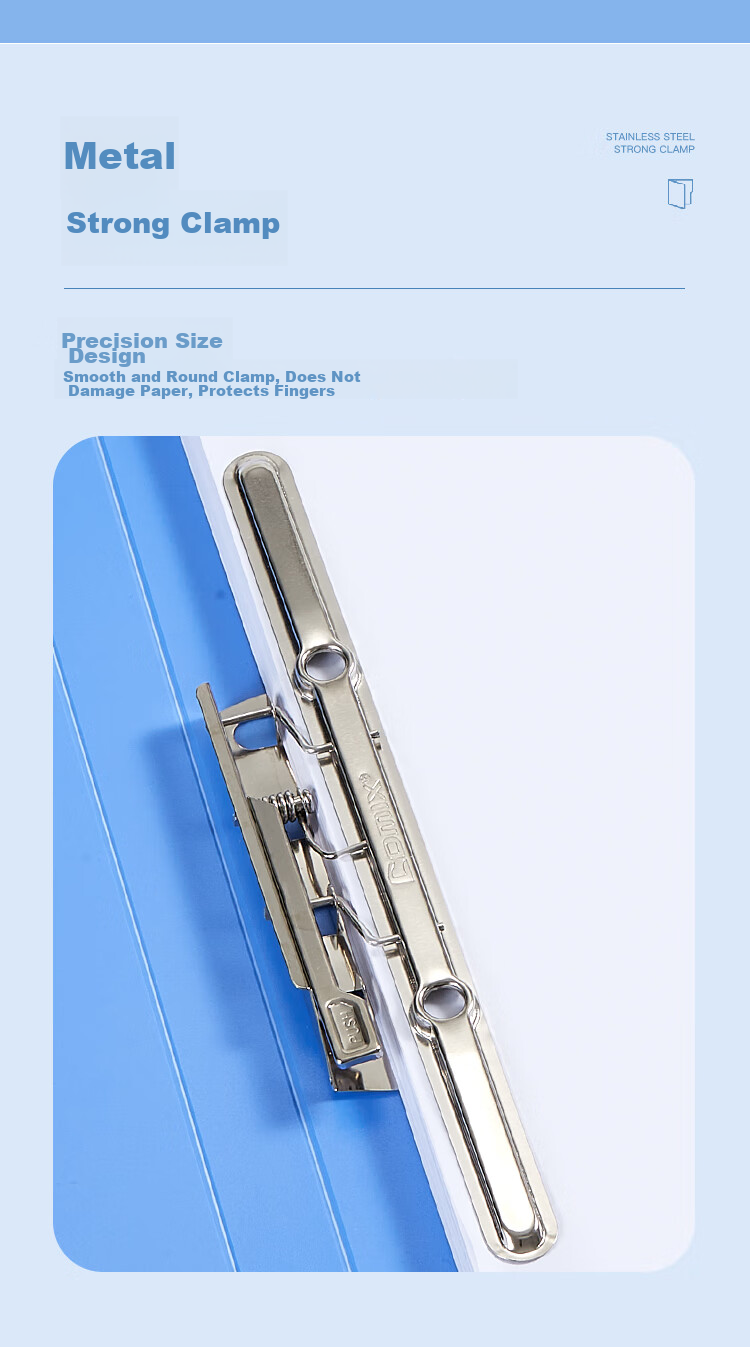 COMIX File/folder/long Folder + A4 Board Folder, Blue A604 4