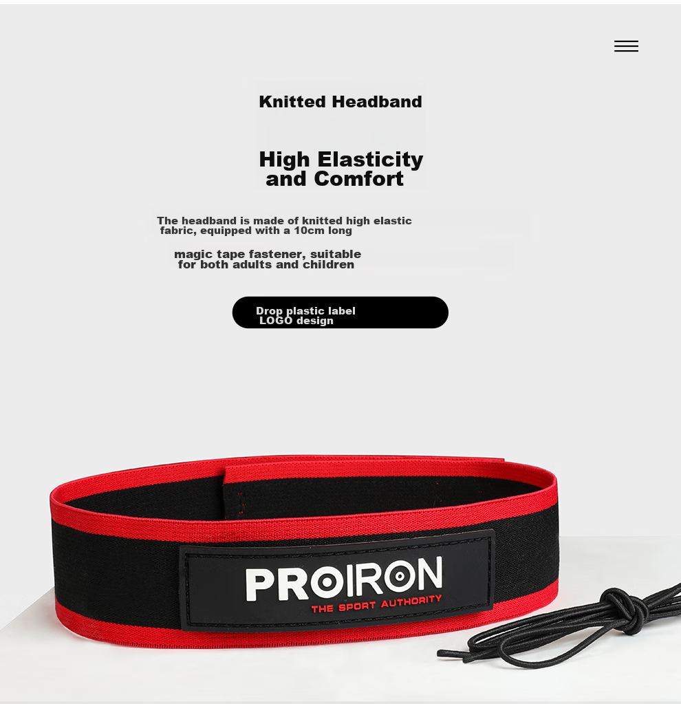 PROIRON Puli'ai Boxing Speed Ball Reaction Ball Training Device Head-Mounted Rebound Children's Boxing Trainer 3-Ball Model 9