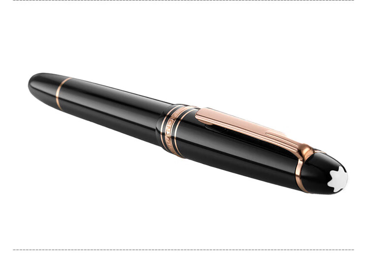 MONTBLANC Meisterstück 145 Platinum-Plated Fountain Pen F Nib 132467/106521 [Gift] 5