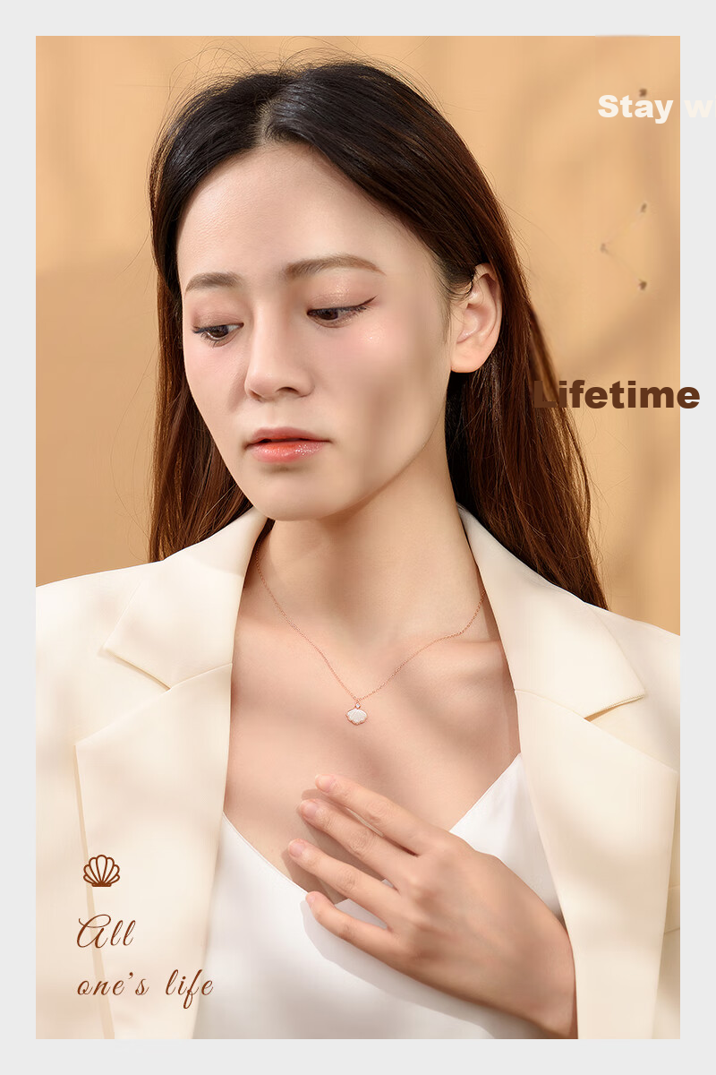 MANHE S925 Silver Necklace for Women, 2026 New Style, Luxurious High-End Feel, Practical Birthday Gift for Wife Or Girlfriend 3