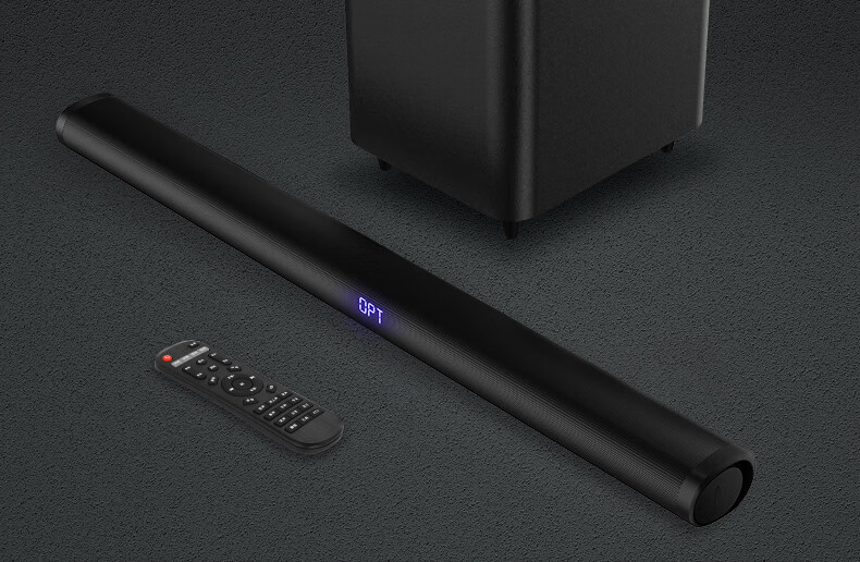 GIEC T130proA TV Soundbar, Speaker, Home Theater Audio System, Living Room TV Soundbar with 3D Surround Sound, Home Speaker, Wireless Subwoofer 2