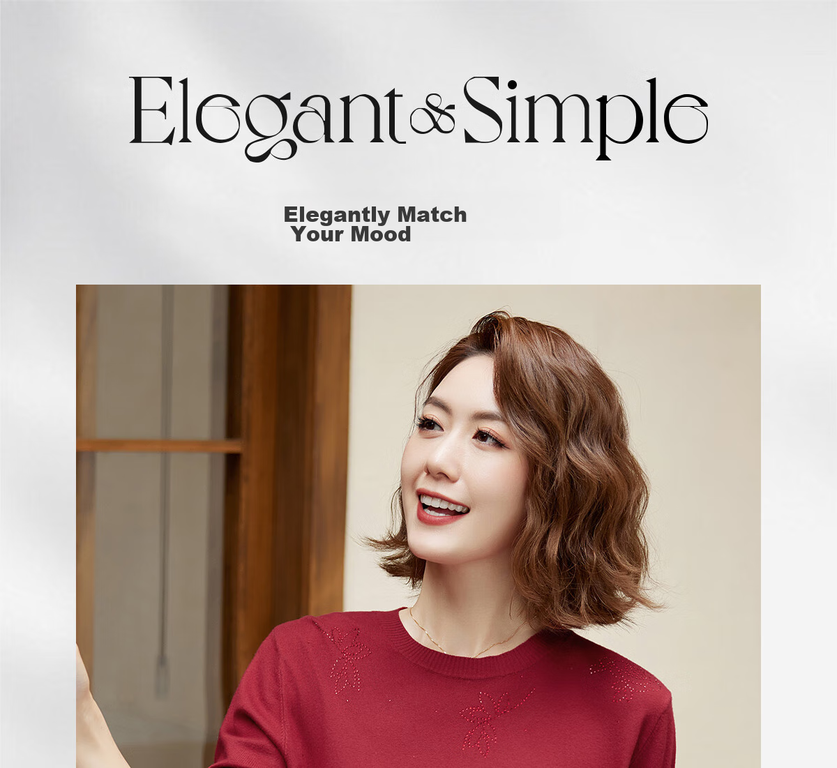 YUZHAOLIN Mid-Autumn Festival Gift for Middle-Aged Mom, Red Knitted Sweater for Middle-Aged And Elderly Women Y243Z3014 1