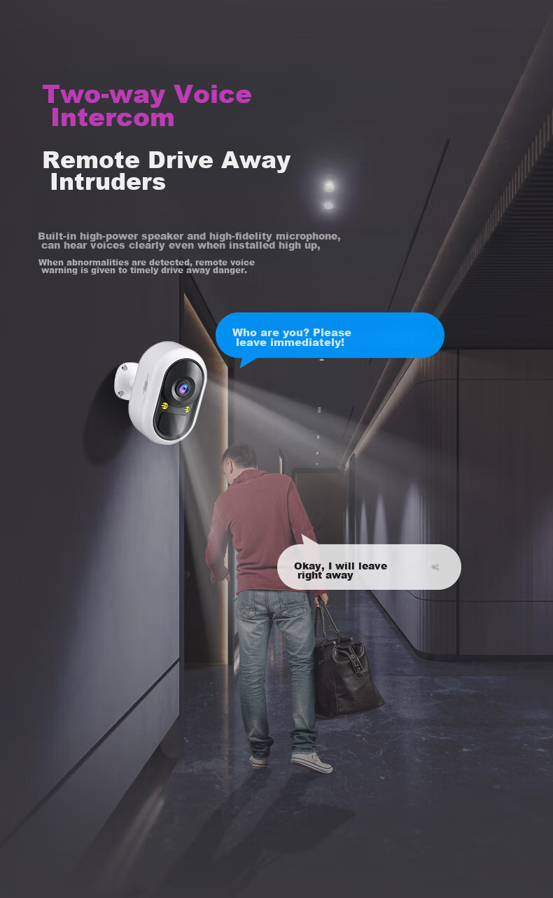 Newmine Wireless Smart AI Camera for Home Indoor Use, High-Definition Two-Way Video Call with Mobile Remote Monitoring, 360-Degree Coverage with Night Vision, Panoramic View, Voice Communication And Dialogue Functio 13