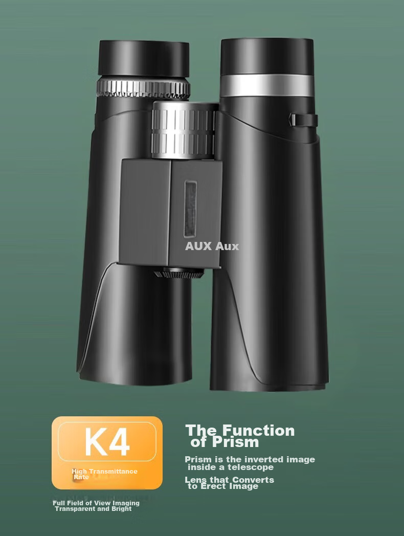 AUX Binoculars for Children, High-Definition Mini Compact Portable Folding Night Vision Concert Mobile Phone Moon Viewing 11