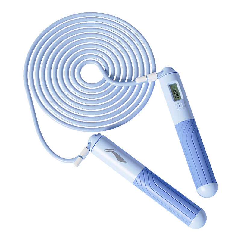 Li-Ning Counting Jump Rope for Adults, Children And Middle School Students, Specialized for Physical Education Exam Speed Test, Steel Wire Professional Weight Loss Rope