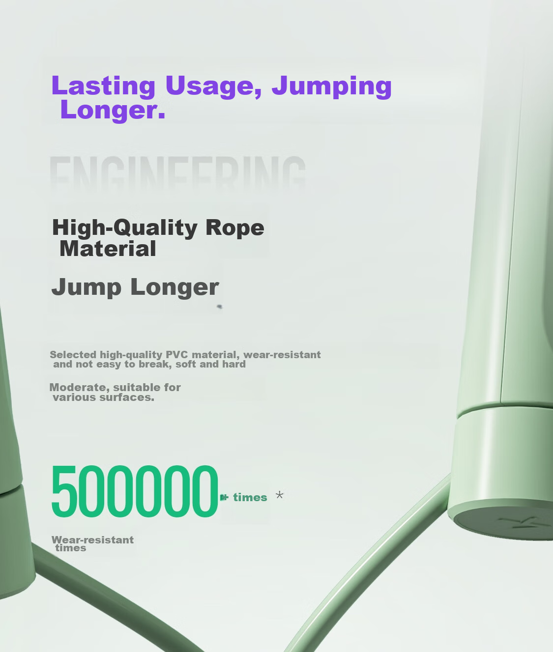 Keep Jump Rope Counter, 60S Countdown Timer, Recommended for Middle School Students' Exams, Adult Fat-Burning Training, Children's Exam-Specific Exercise 21