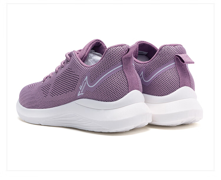 Warrior Spring And Autumn Breathable Comfortable Casual Mesh Mom Shoes KGHC452YD Purple Red 35 10