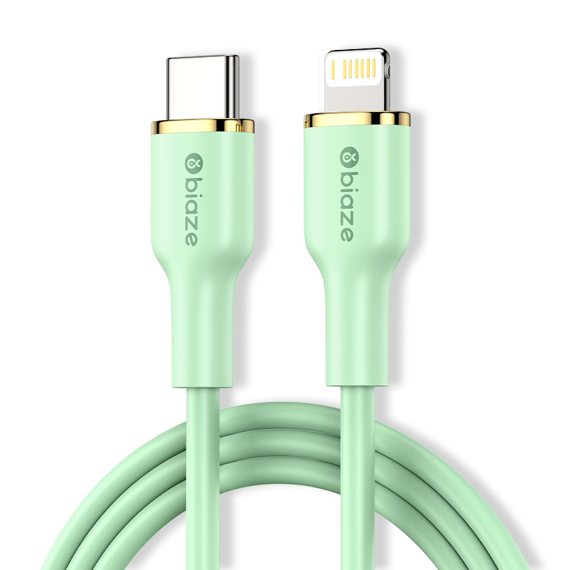 BIAZE Compatible Apple Data Cable, Type-C Fast Charging Cable, PD20W Charger to Lightning Cable for IPhone14promax/13/12/11 Phones And Car Use, 1.5 Meters