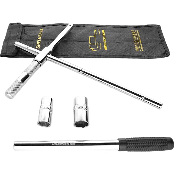GREENER Combination Cross Tire Wrench, Auto Repair Tool, Tire Changing Tool, Household Tool, Labor-Saving Socket Wrench