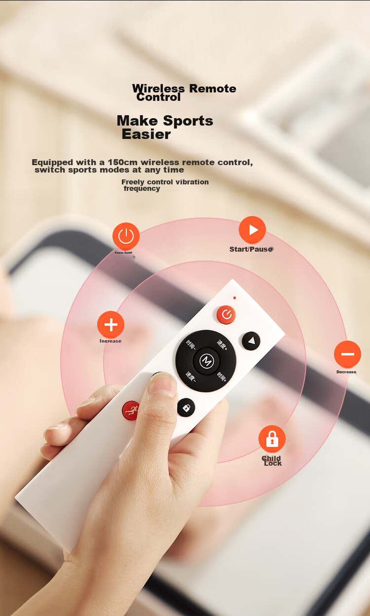JD Original Fat-Burning Machine, Fitness Equipment, Lazy Person's Gadget for Men And Women, Home Use Shaping Body, Vibration Machine, Rhythmic Machine 14