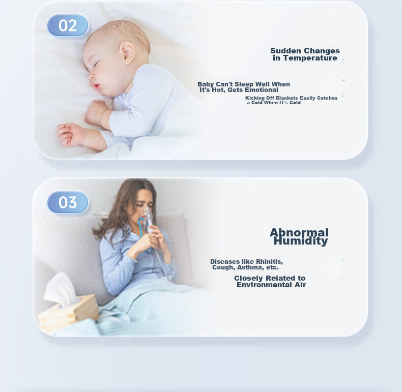 Mashi Temperature And Humidity Meter, High-Precision Color Screen Clock, Home Magnetic Wall-Mounted ABS Material Indoor Electronic Clock 7