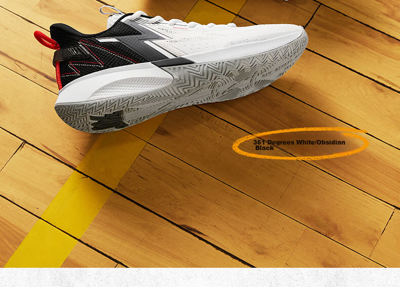 361° Basketball Shoes, BIG3 Team Spring And Summer Youth Professional Low-Top Sneakers, Men's Style 672331109-1 41