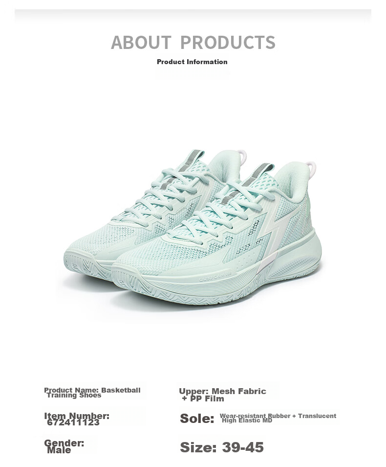 361° Basketball Shoes, BIG3 Team Spring And Summer Youth Professional Low-Top Sneakers, Men's Style 672331109-1 53
