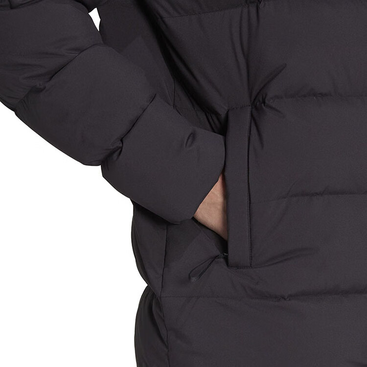 Adidas Men's Winter Stand-Collar Regular Duck Down 600 Fill Power Black down Jacket HG8700 A/XL Size 8