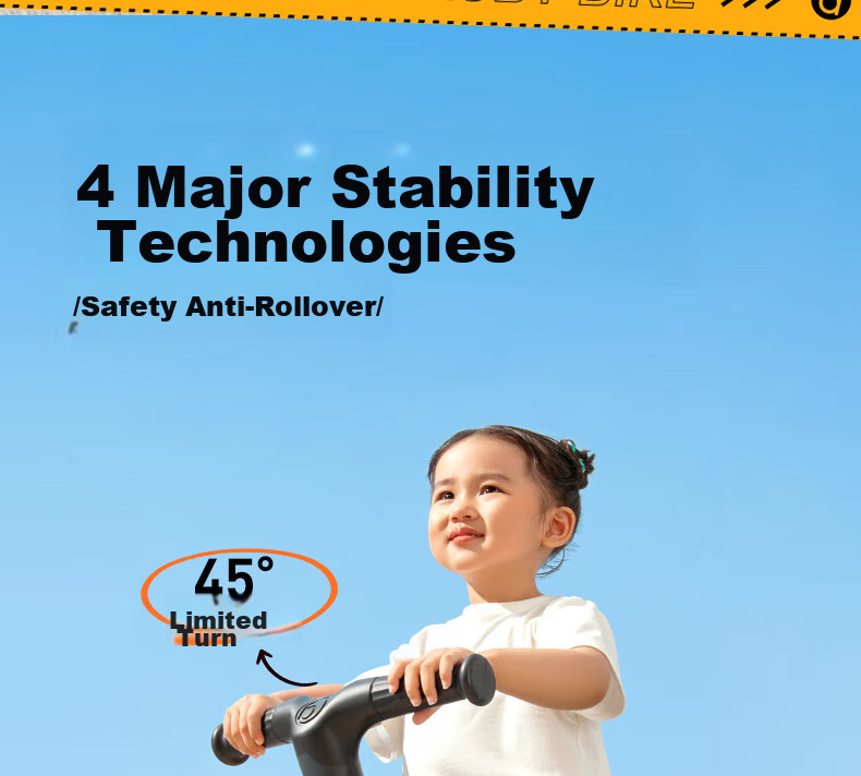 Auby Children's Tricycle Baby Tricycle Pedal Bike 1-3-6 Years Old Multi-Use Push Car 5-in-1 Birthday Heavy-Duty Safety 9