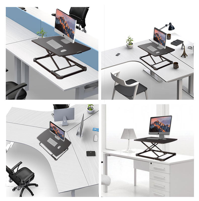 ECOLUS ErgodeSK Adjustable Standing Desk, Height-Adjustable Laptop Stand, Workstation LST04BK 12