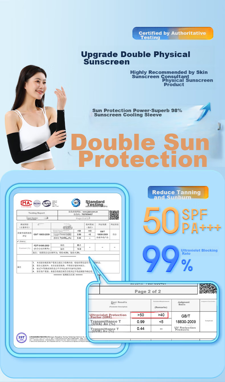PEAK Ice Silk Arm Sleeves for Men And Women, UV Protection Arm Guards, Cycling Sun Protection YHZ4509 Gray 4