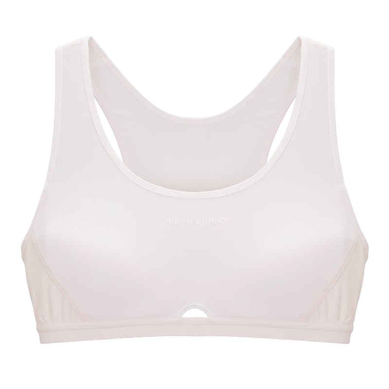 Aimer Junior Milk SkinÂź Bra for Girls in Puberty, Three-Stage Sports Bra, Stage Three - Zizhi Memei 170