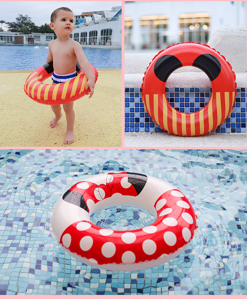 Swimbobo Children's Swim Ring, Armpit Float for Kids, Baby Swim Ring, Life Buoy, Swimming Equipment for Boys And Girls, Lion Design, Size 50# 10