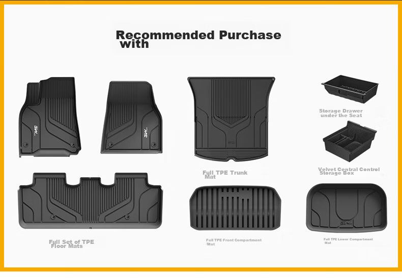 3W Auto-life Magnetic Storage Box for Tesla Model Y/3, Compatible with Older Models, Under-Screen Organizer, Center Console Storage, Tissue Holder 9