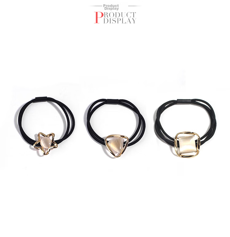 CHIMERA Rhinestone Hair Tie, High Elasticity Butterfly Band, Bun Maker, Hair Rope for Women, Mid-Autumn Festival Gift 4